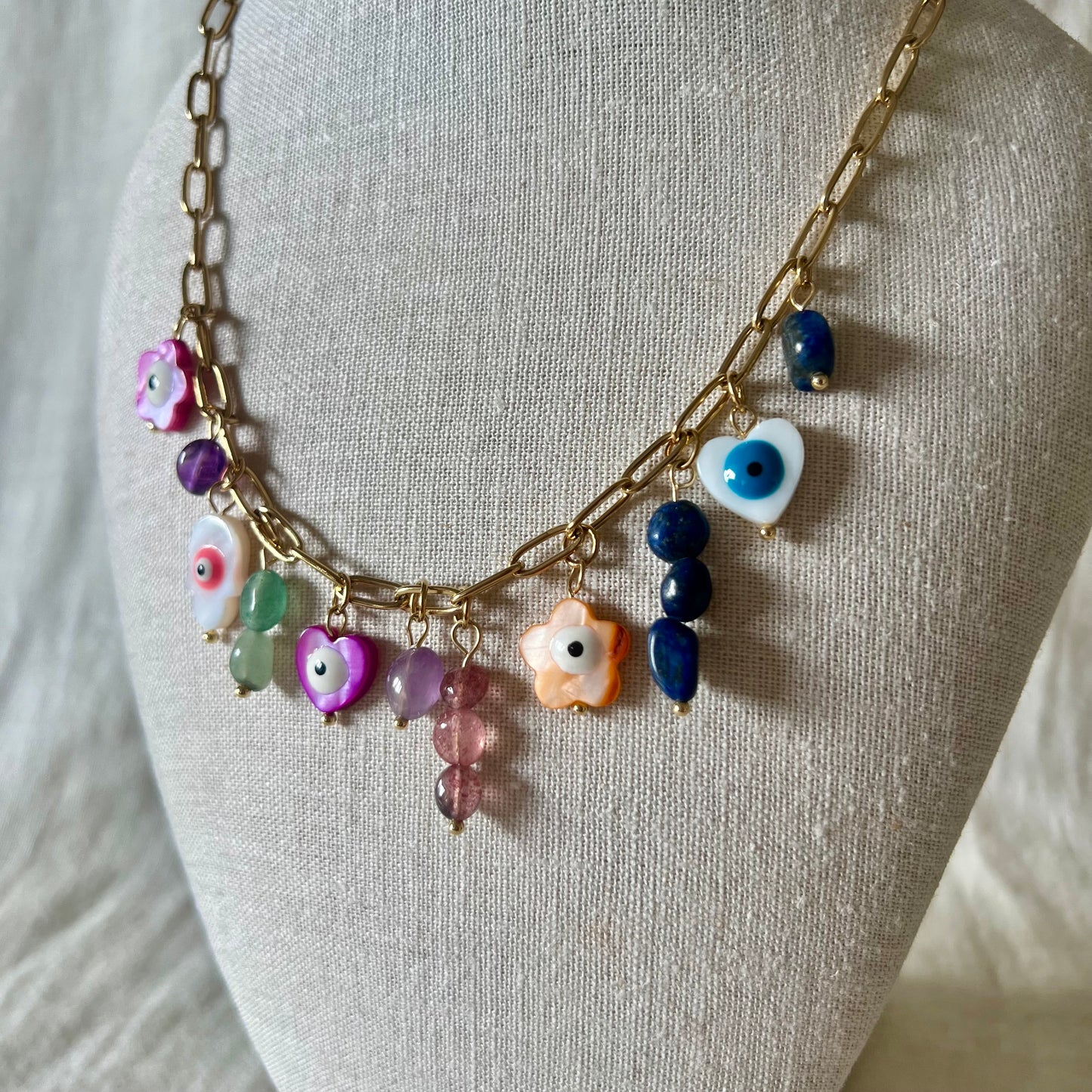Athena Charm Necklace