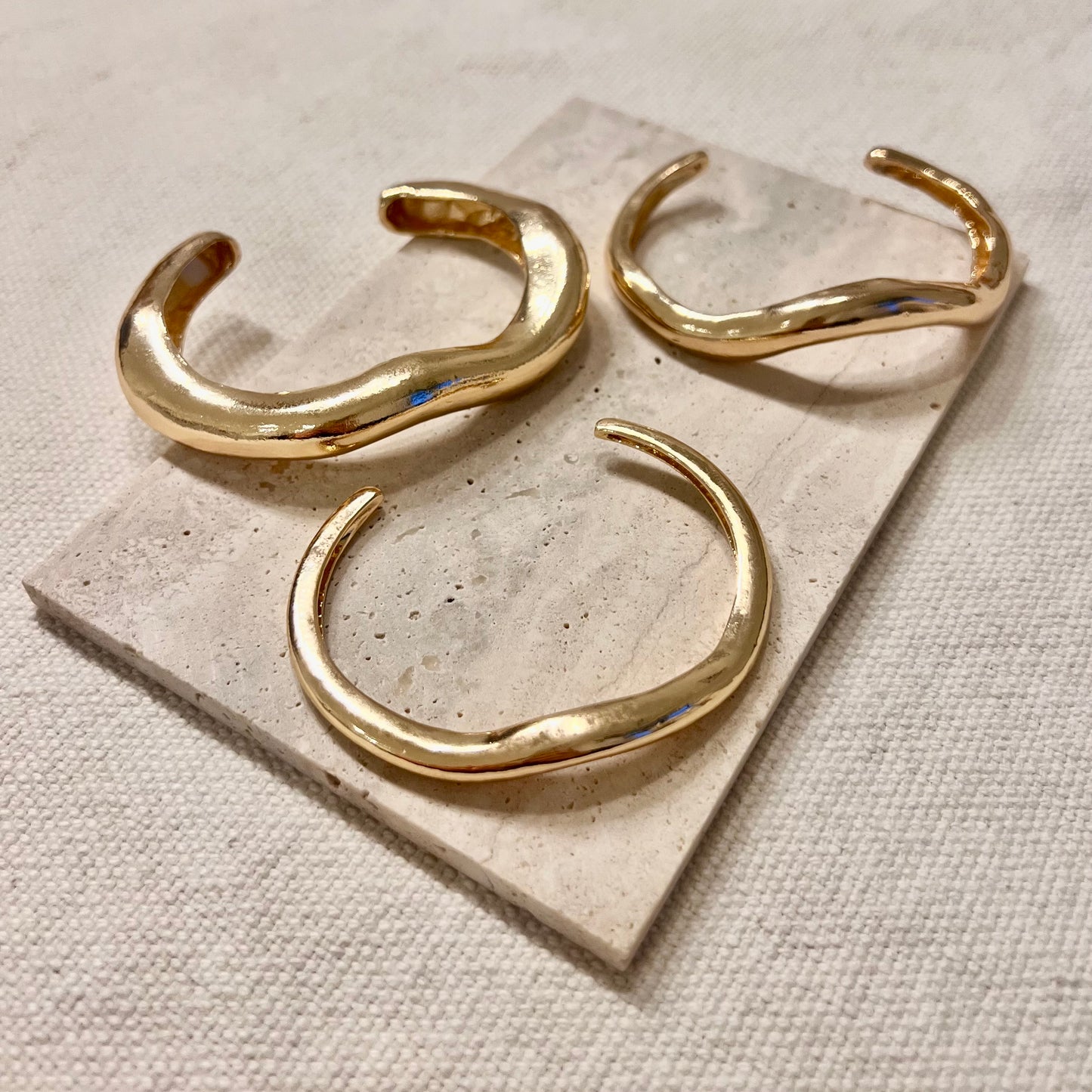 Irregular Bangle Set Of 3
