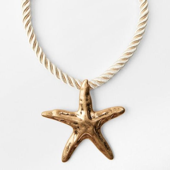 Bali Starfish Rope Necklace