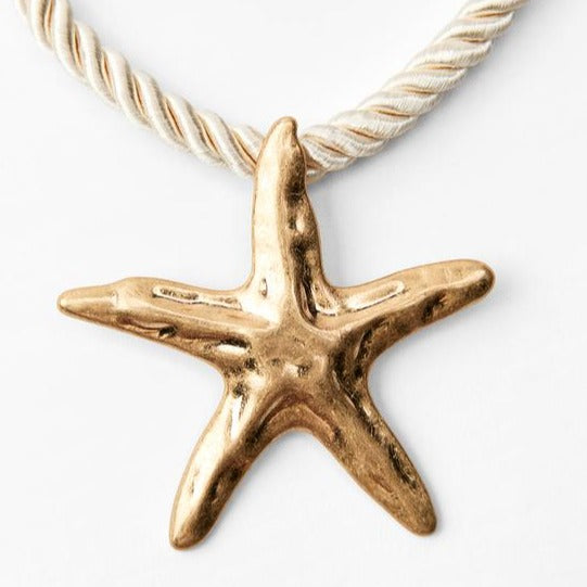 Bali Starfish Rope Necklace