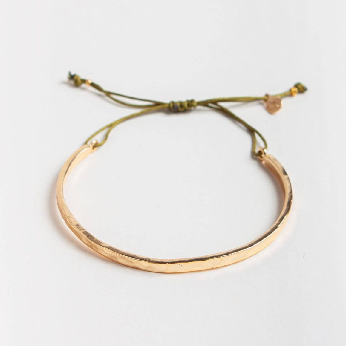 18k Gold Celeste Bracelet - Olive