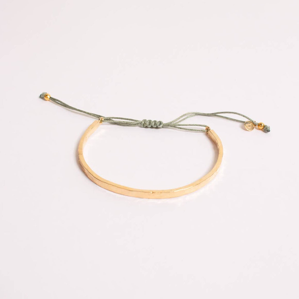 18k Gold Celeste Bracelet - Sage