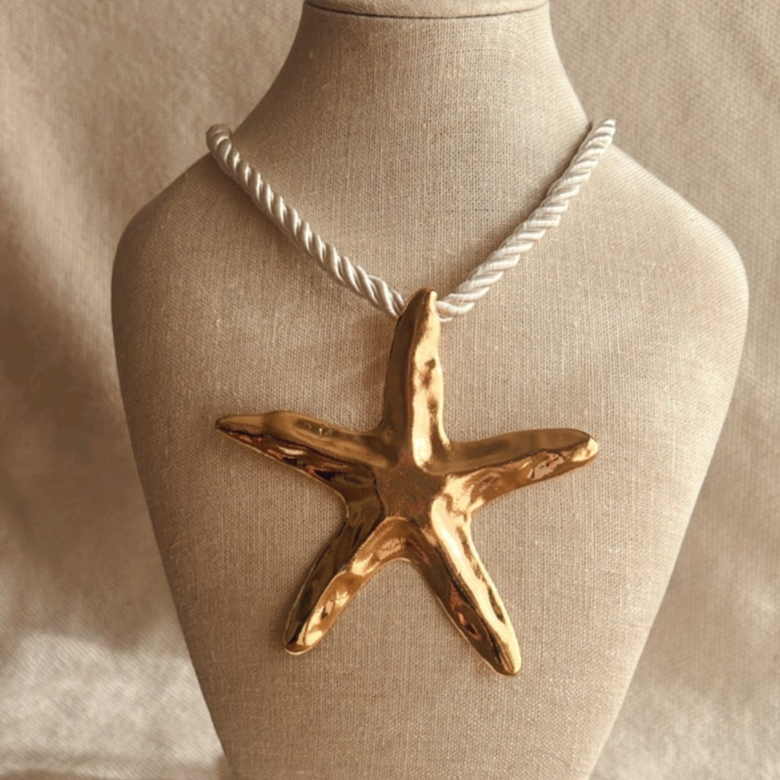 Bali Starfish Rope Necklace