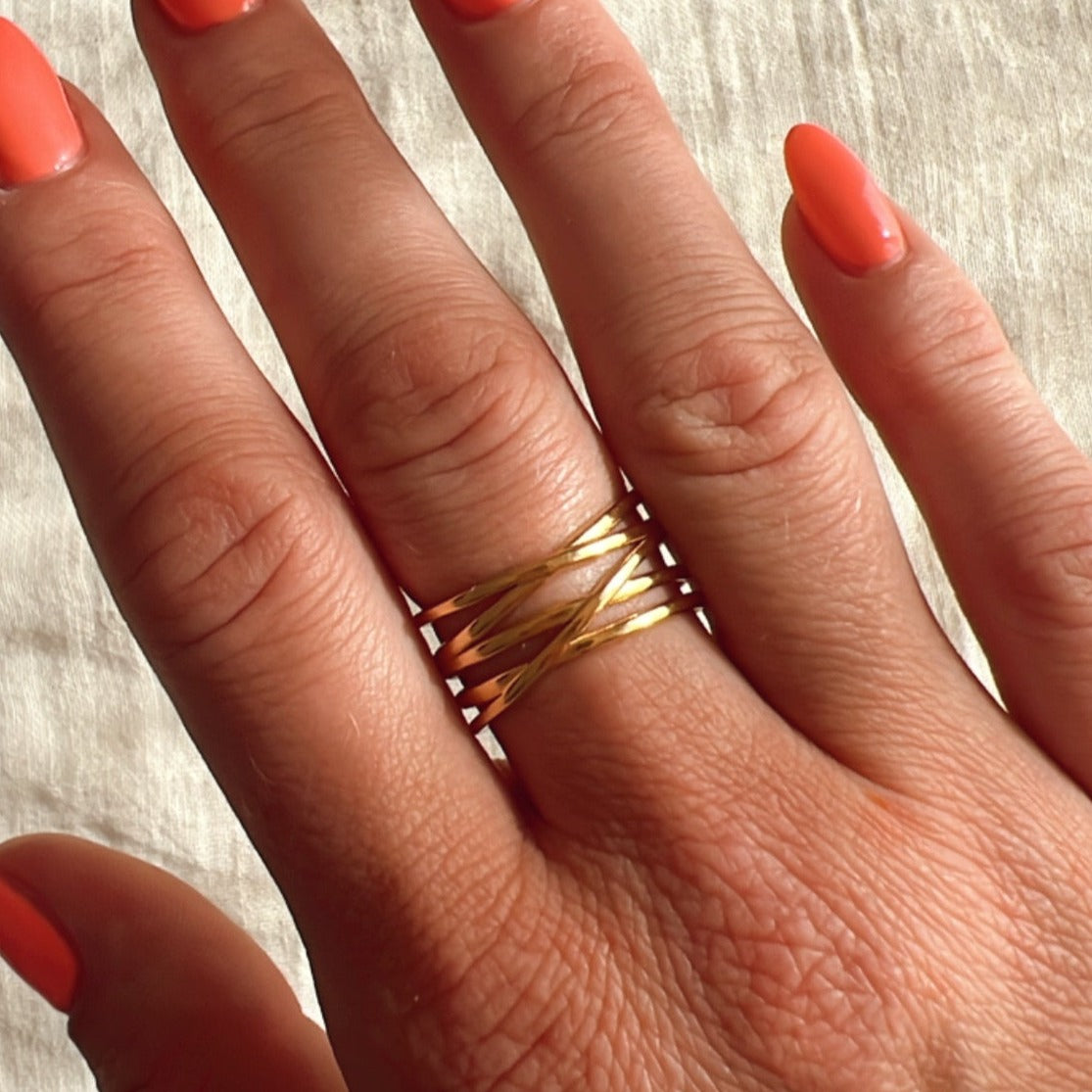 Talia Multi Layer Ring