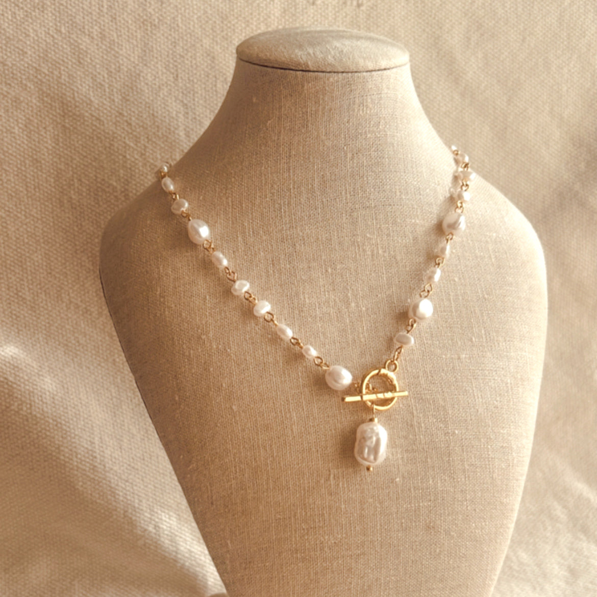 Anya Pearl Chain Necklace