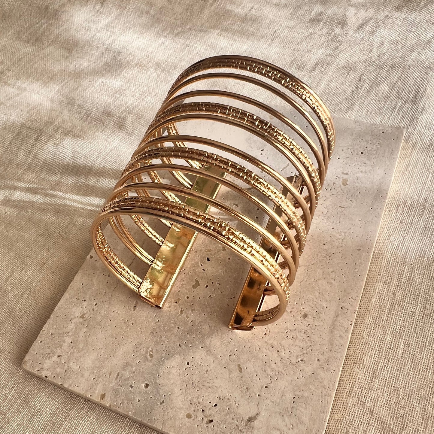 Vienna Multi Bangle Cuff