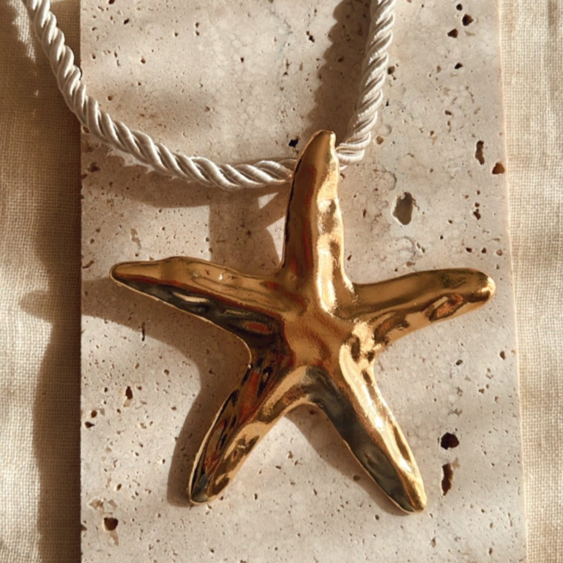 Bali Starfish Rope Necklace